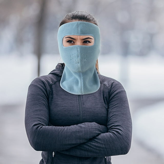 Chmadoxn Tools&Home Improvement Winter Masks For Warmth, Thickened Neck And Ear Protection, Men's And Women's Winter Wind And Cold Flocking Full Face Masks Cold protection items