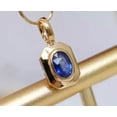 thumbnail image 3 of Lakshya Jewel LLC Bezel Shape Women's Pendant 1.20Ct Oval Cut Blue CZ 925 Silver, 3 of 3