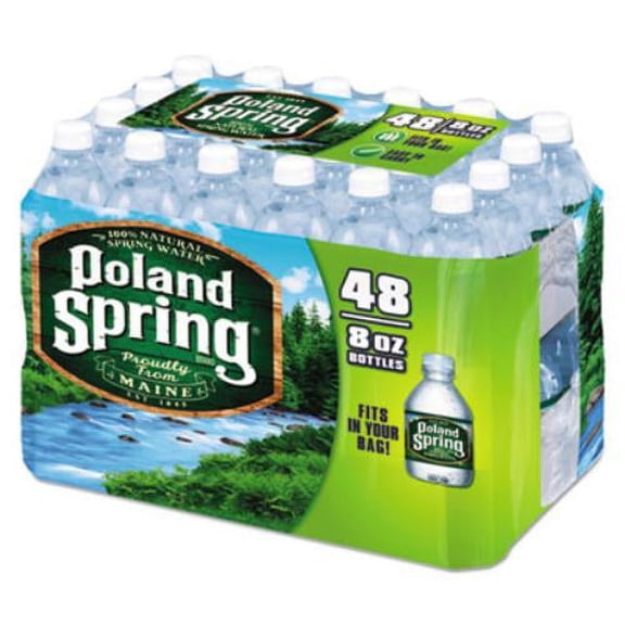 Poland Spring Natural Spring Water 48-8 fl. oz. Plastic Bottles