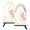 Pink-heart Vines, variant on Fun Fish Mouth Oven Mitts 9.5x5.7in Cotton Pot Holders Heat Resistant Grill Gloves for Kitchen BBQ Decor Pink-watercolor Floral