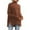 Coffee, variant on Women's Turtleneck Oversized Sweaters 2025 Fall Long Batwing Sleeve Spilt Hem Tunic Pullover Sweater Knit Tops Beige L