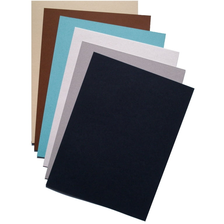 12 x 12 Cardstock - Midnight Black - 50 Pack - by Jam Paper
