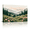 B, variant on XaaKee Ethereal Highlands Canvas Wall Art Alpine Landscape Nature Valley Scenery Misty Layer Evergreen Canvas Prints Wall Art Inner Framed 18*12Inch