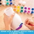 thumbnail image 3 of Kit de pintura cerámica hecho por mí Paint Your Own Pottery Kids, 3 of 6