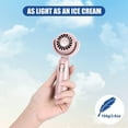 thumbnail image 5 of Mini Portable Fan, Handheld Fan Strong Winds 3 Speeds, Desk Fan With Base Small Usb Rechargeable Fan, 5 of 5