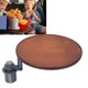 thumbnail image 5 of Mesa Portavasos De Madera Bandeja Giratoria Para Coche Ajustable 360, 5 of 7