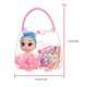 thumbnail image 2 of Collar de pulsera de niña DIY Beads Set Kids Jewelry Crafting Beads Kit de muñeca de la dollilla con bolso, rosa Jooan Hogar, 2 of 2