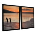 thumbnail image 2 of ArtWall Steve Ainsworth "Another Kekua Sunrise" 2-Piece Floater Framed Canvas Set, 2 of 2