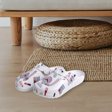 

Patterned Women Nursing Shoes Slippers Outdoor Non Slip Summer Nurse Clogs