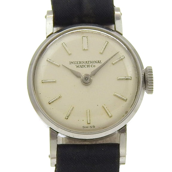 Pre-Owned International Watch Company (IWC) women's watch, stainless steel, hand-wound, analog...