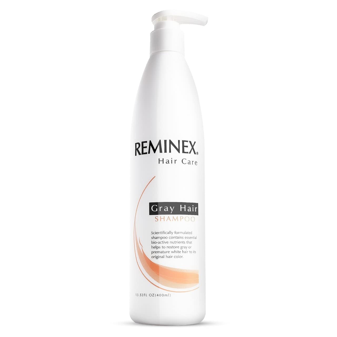Anti Gray Hair Shampoo - Proprietary Treatment Infused with Argan Oil To Help Restore Gray And White Hair To Its Natural Color - 13.5 Oz