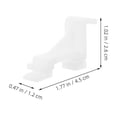 thumbnail image 2 of FRCOLOR 15 Pcs Accessory Fridge Shelf 4.50X2.60X1.20CM White, 2 of 8