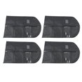 thumbnail image 2 of Bolsa De Traje Con Cremalleras, Protector De Ropa Grueso A Prueba De Polvo Con Cubierta Transparente Para Ropa, Camiseta, Chaqueta, Trajes, Abrigos, 4 Uds., 2 of 7
