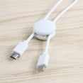 thumbnail image 3 of Protector Saver Cover para teléfono USB Cable de computadora 4 agujeros Blanco Baoblaze Fijador de cable de carga, 3 of 3