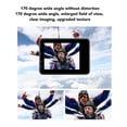 thumbnail image 2 of 4K Action Camera Multifunction 98.4ft Depth Waterproof WiFi Prevents Shake Dual Screen Sports Video Camera for Outdoor Sports Swimming Surfing, 2 of 3
