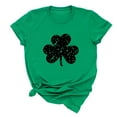 thumbnail image 1 of QIPOPIQ T-Shirts à Manches Courtes pour Femmes à Col Rond T-Shirts de la Saint-Patrick Hauts T-Shirt Shamrock T-Shirt Vert Chemise St Patricks Day T-Shirt Tee T-Shirt T-Shirts Imprimés de Fête T-Shirts Graphiques Aubaines, 1 of 6