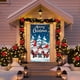 thumbnail image 3 of Decoraciones de Navidad Decoración de la Puerta de Navidad de 6.66x2.99 Pies Decoración de la Puerta de Regalo de Santa Claus, 3 of 6