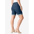 thumbnail image 3 of Roaman's Women's Plus Size 24/7 Stretch Cuffed Short, 3 of 4