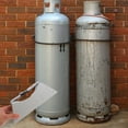 thumbnail image 3 of Shisuyan Gas Cylinder Rack Grey ABS Cylinder Mounting Bracket 1 Set 9.43X3.14X2.63In, 3 of 8