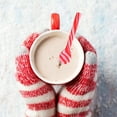 thumbnail image 5 of Hot Cocoa Gift Set – 4-Flavor Hot Chocolate Variety Pack with Marshmallows & 6 Peppermint Candy Cane Spoons, 5 of 5