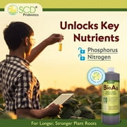 SCD Bio Ag, 1 Liter Microbial Inoculant, Natural Fertilizer and Probiotic Soil Amendment