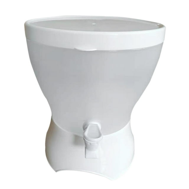 Botella de agua fría compartimentos y grifo, Dispensador de bebidas, Botella de agua fría para jugos, Tarro de agua del refrigerador