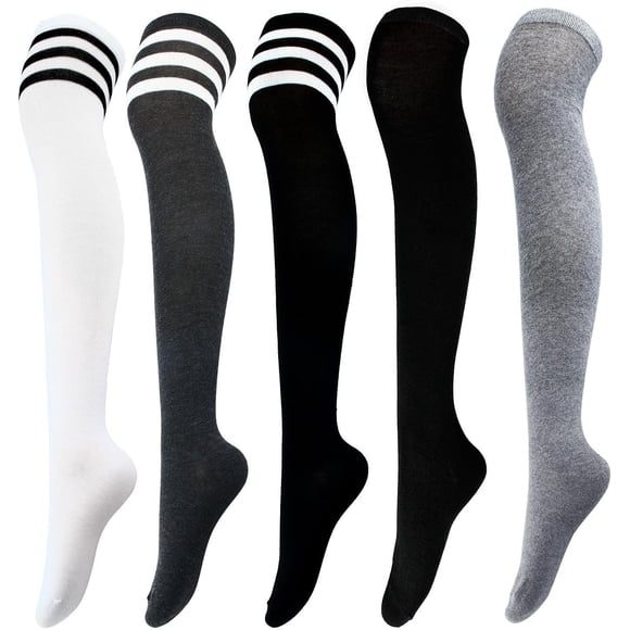 GFDYREE Over Knee Thigh Socks Knee-High Sock High Thigh Stockings High Boot Thigh Women Socks for Cosplay,Daily Wear¡