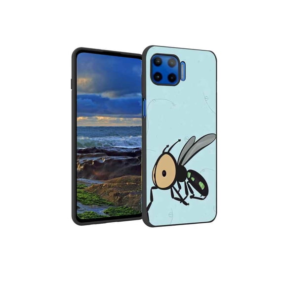 Bugs-Insects-99 Phone Case, Degined for Moto One 5G Case Men Women, Flexible Silicone Shockproof Case for Moto One 5G