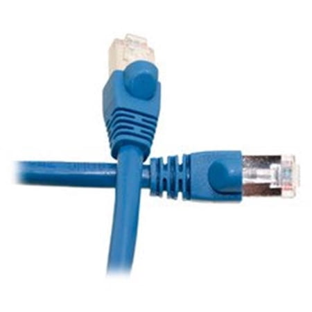 14 ft. Shielded Cat6 Blue Ethernet Patch Cable with Snagless & Molded Boot price history on PriceWatchPro