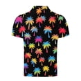 thumbnail image 5 of Abomasnow Men's Golf Shirts Short Sleeve Quick Dry Performance Shirts Moisture Wicking Casual Print Collared Tops M-3XL, 5 of 5