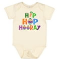 thumbnail image 3 of Inktastic Easter Hip Hop Hooray with Eggs and Carrot Boys or Girls Baby Bodysuit, 3 of 5