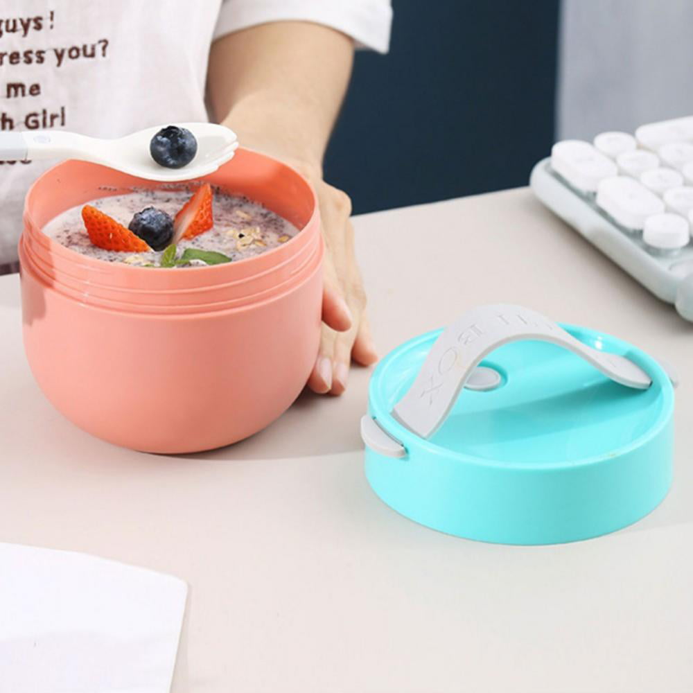 Lunch Boxes, Food Storage Container, Stainless Steel Thermal For Hot Food,  Vacuum Insulated Food Jar With Foldable Spoon, Leak Proof, Portable Hot  Soup Container, For Adult And Teenagers, Kitchen Supplies - Temu