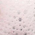 thumbnail image 4 of Fiudx Juego de Fundas de Almohada Navideñas de Lino Suave con Estampado de Copos de Nieve, Decoración Acogedora para Sala de Estar, Ambiente Festivo, Sofá, Oficina, 45,7 X 45,7 Cm, 4 Piezas, 4 of 5