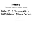 thumbnail image 2 of CMX Front Rear Disc Brake Caliper Assembly Left Right Side (Driver Passenger) Kit for Car Nissan Altima KBC-100581, 2 of 10