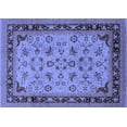 thumbnail image 1 of Ahgly Company Indoor Rectangle Oriental Blue Traditional Area Rugs, 2' x 5', 1 of 4