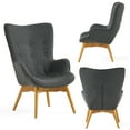 thumbnail image 4 of Coin Lecture Douillet, Chaise de Lecture Luxueuse avec Ottoman Assorti, 4 of 7