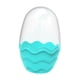 thumbnail image 4 of Huevos de Pascua rellenables, cestas de Pascua, contenedor vacío portátil con forma de huevo. azul, 4 of 9