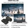 thumbnail image 2 of GHSDFBB HDMI to VGA Adapter，with Audio 1080P HDMI Female to VGA Male Converter Adapter 3.5mm Audio Cable for TV Stick, Roku, Laptop, PC, Projector, TV, Monitor, Digital Camera, Etc, 2 of 6