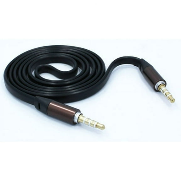 Flat Aux Cable Car Stereo Wire Compatible With iPod Touch 5 4th Gen 3rd Gen 2nd Gen 1st Gen Nano 7th Gen 5th Gen, iPad Pro 9.7