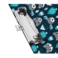 thumbnail image 2 of Inkdotpot Decorative Clipboard Letter Size Clipboard with Low Profile Clip,Retractable Key Hole for Hanging Paperboard for Office School w/ Free Marker & Eraser-9x15 Inch, 2 of 7