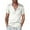 White, variant on Wancir Men's Henley Shirts Short Sleeve Collarless Button T-Shirt Fashion Casual Basic Tee Tops
