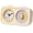 Yellow, variant on Silent Timer Alarm Clock – Dual-Screen Splicing Visual Time Management Clock, ABS Material, Countdown Function, Portable 6.78"×3.86"×1.58" Timer for Kitchen, Teaching, Meetings ﻿ (Blue)