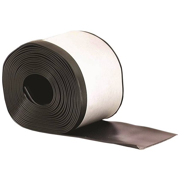 MD Products 93146 Black Cove Wall Base Vinyl Rolls, 4" x 20' Walmart