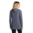 thumbnail image 2 of Sport-Tek Ladies PosiCharge Tri-Blend Wicking Long Sleeve Hoodie LST406, 2 of 4