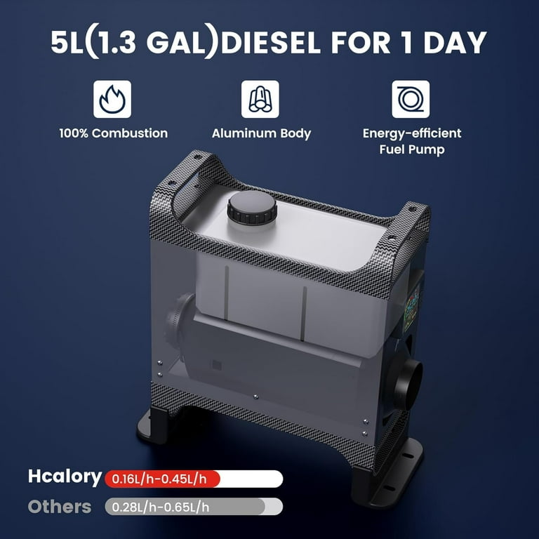 Portable diesel fuel direct combustion heater 49,0 kW - MI-46