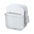 thumbnail image 1 of CNKOO Floating Tv Remote Cell Phone Holder With Bottom Charging Holes Side Hook For Key Rings Phones Trash Bags, 1 of 2