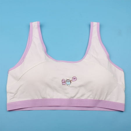 

Kids Girls Underwear Foam Bra Vest Children Underclothes Sport Undies Clothes