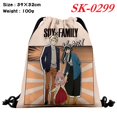 thumbnail image 1 of SPY × FAMILY Twilight Anya Forger De Dibujos Animados Color Casual Lona Cordón Bolsa De Estudiante Bolsillo La Compra huangjie unisex, 1 of 2