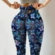 thumbnail image 1 of Pntutb Mujeres Impresión Cintura alta Estiramiento Strethcy Fitness Leggings Pantalones de yoga Pntutb Pntutb-542, 1 of 1