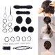 thumbnail image 1 of Accesorios Para Hacer El Cabello ANGGREK 65 Uds Moda Para Mujer Estilo Torcido Negro, 1 of 7